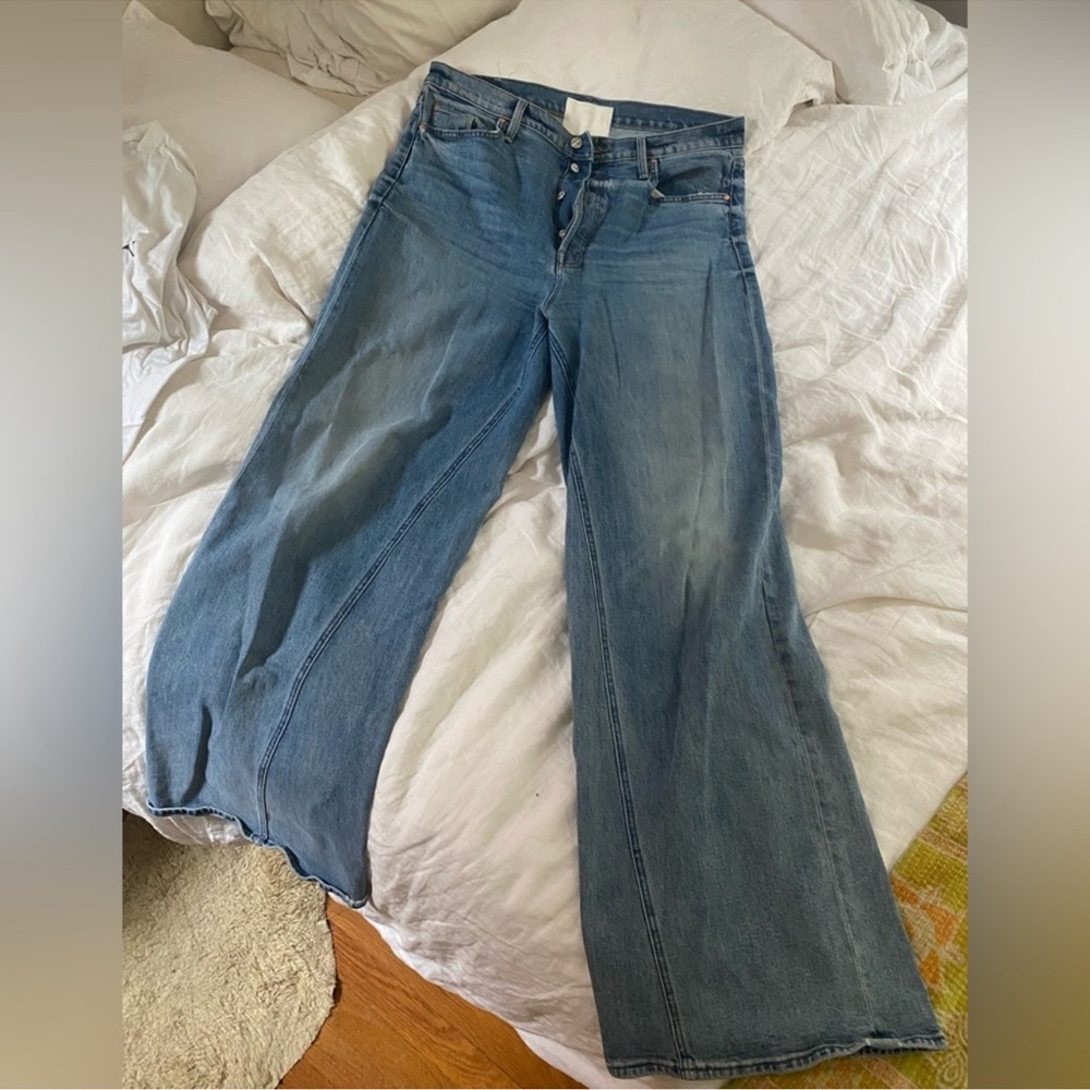 Mother The Enchanter heel Wide Leg jeans - Picture 11 of 11